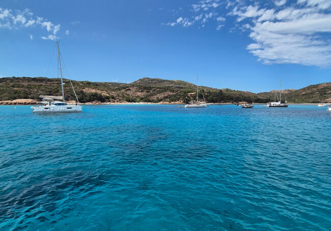 Sailing in Sardinia