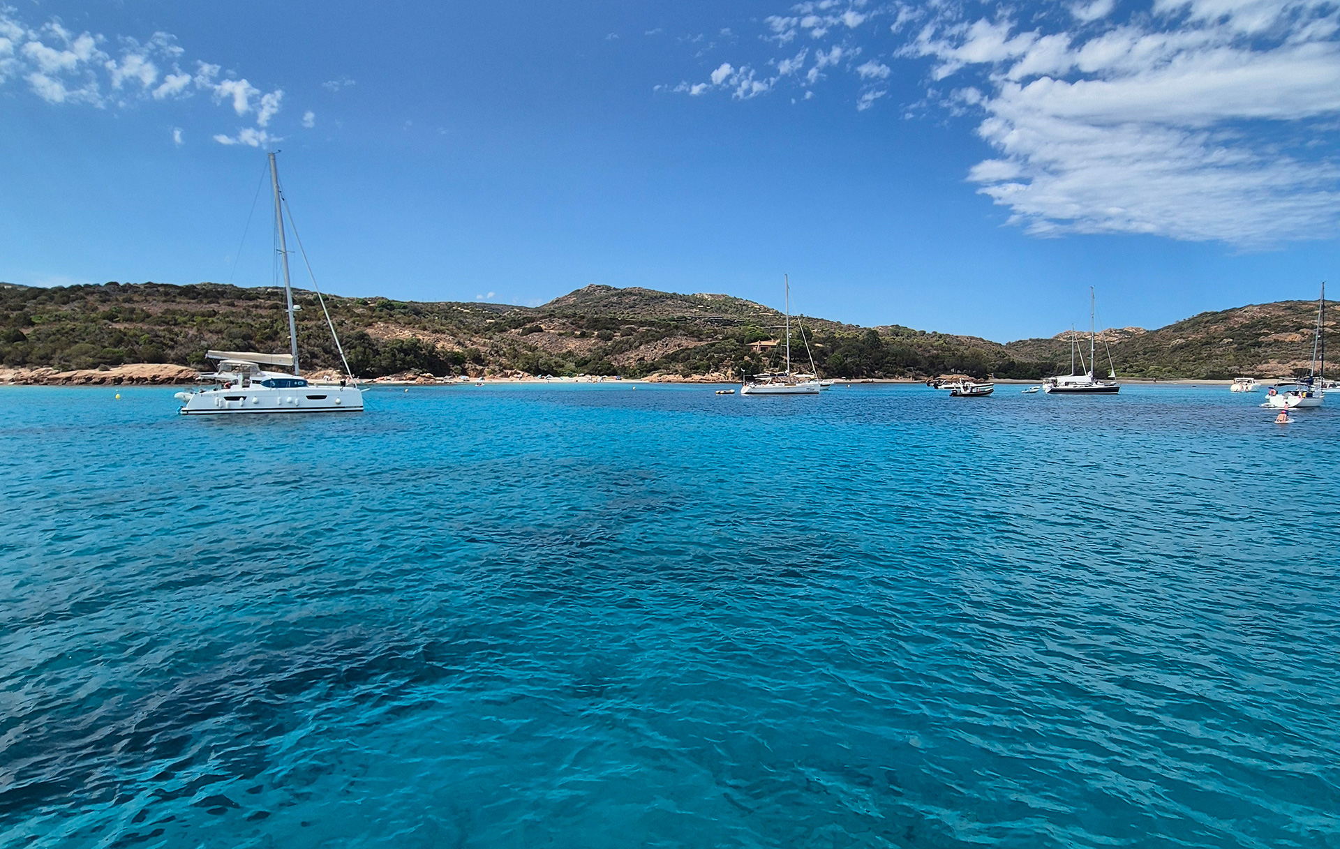 Sailing in Sardinia