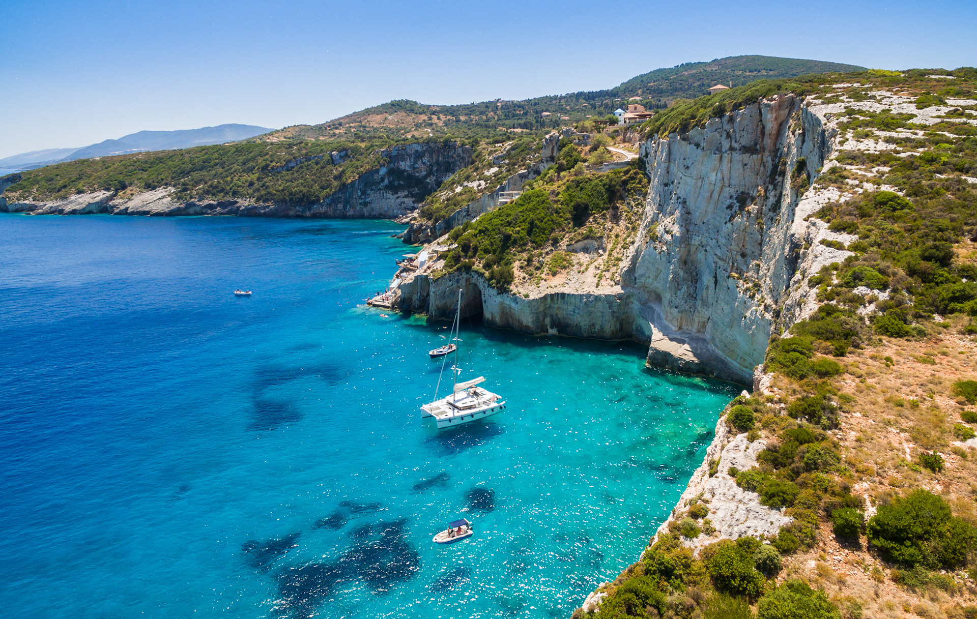 Sailing in Greece